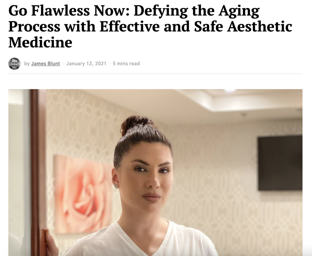 Defying the Aging Process with Effective and Safe Aesthetics in Glendale and Beverly hills by Go Flawless Now